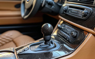 Unleash Style and Performance with SLRspeed’s Carbon Fiber Shift Knobs