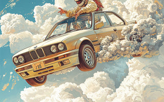 The Drifter’s Quest: A Fantasy Tale of BMW Drifting and Suspension Upgrades