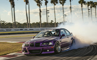 Engineering the Ultimate Drift BMW: SLR’s 74° Steering Angle Kits and Drift Spec Coilovers