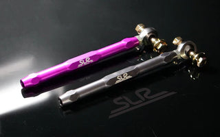 High strength tie rods installed on drift car steering system