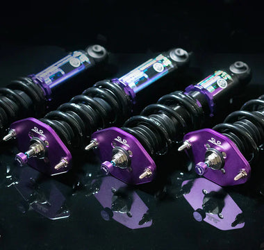 Miata Drift Coilovers on a Table Full Set