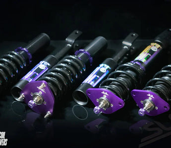 Nissan 350Z suspension upgrade with coilovers tuned for drift and track use