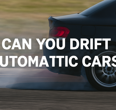 drift car with automatic transmission setup, picture shows title CAN YOU DRIFT AUTOMATIC CARS?