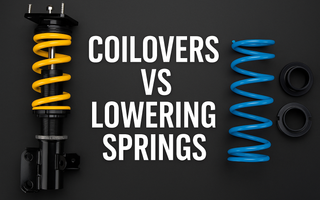 Coilovers vs Lowering Springs: Which Is Better for Performance and Ride Quality?