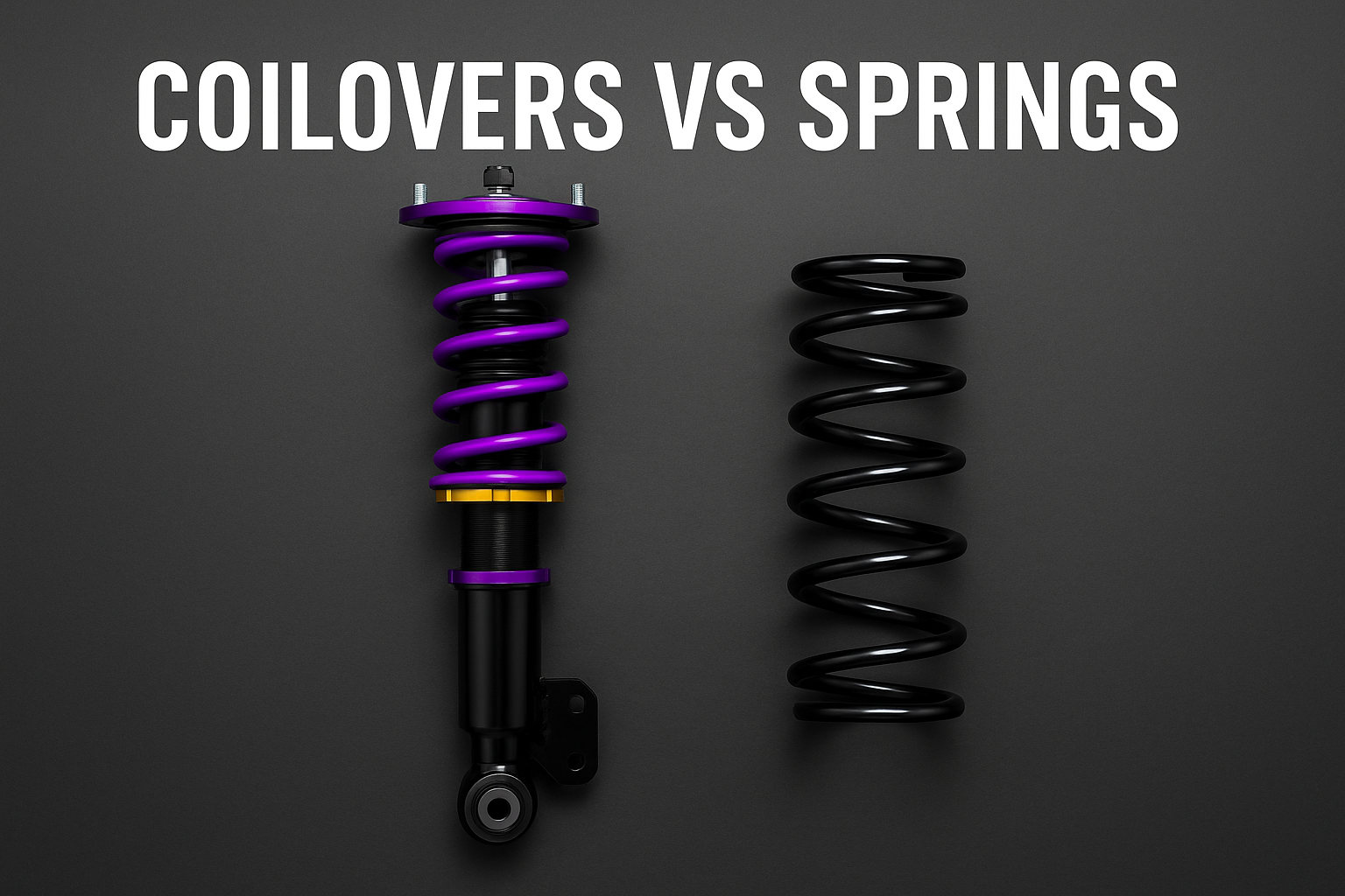Coilovers vs Springs – Which Suspension Upgrade is Right for You ...