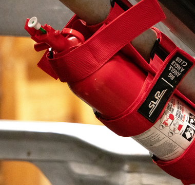 SLR’s Nylon Fire Extinguisher Mount – Safety and Stability for Drifters