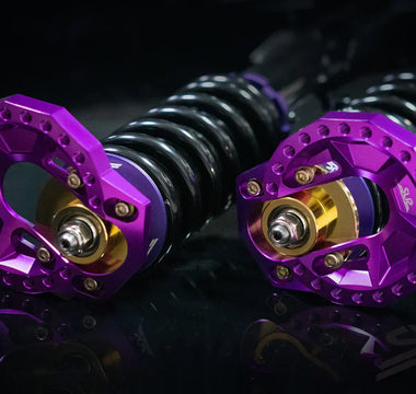 SLR Drift Spec Coilovers with camber plate and anodized hardware