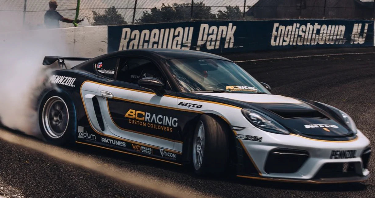 Porsche 718 Racing and Drifting Suspension Parts – SLRspeed