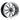 Weld S157 20X5 Belmont Drag 5X114.3 ET-23 BS2.1 Gloss Black MIL Dia 78.1