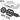 2015-2022 Ford F-150 SuperCrew Cab BZ Black Running Boards Side Steps