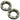 4x156 Wheel Spacer 3/8"-24 Studs 1"