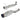 89-94 Nissan 240SX Single Burnt Tip Catback Exhaust - Stainless Steel