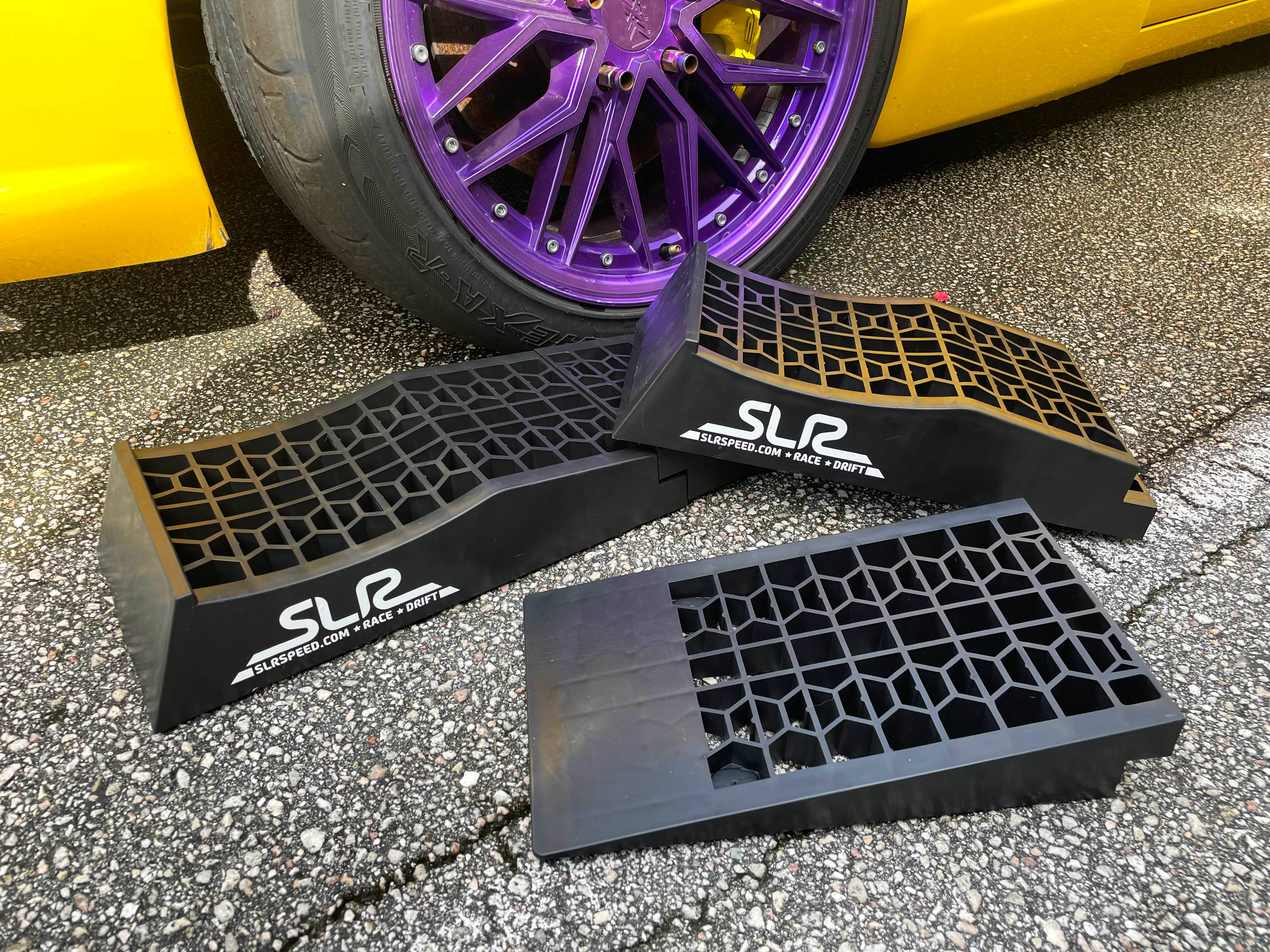 SLR Low Profile Race Ramps for G37 - Split-Style for Easy Jacking