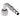 Aeroquip A/C Hose End, #10 Air Conditioning, Straight, E-Z Clip System, with R134a Low Side Port - FBE4414