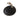 Akrapovic Round Leather Keychain - black 800952